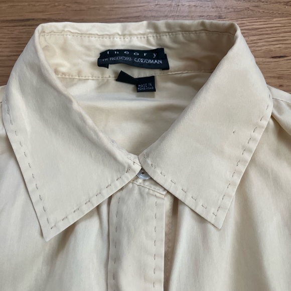 Theory Bergdorf Goodman Vintage Button Down Shirt - Picture 1 of 5